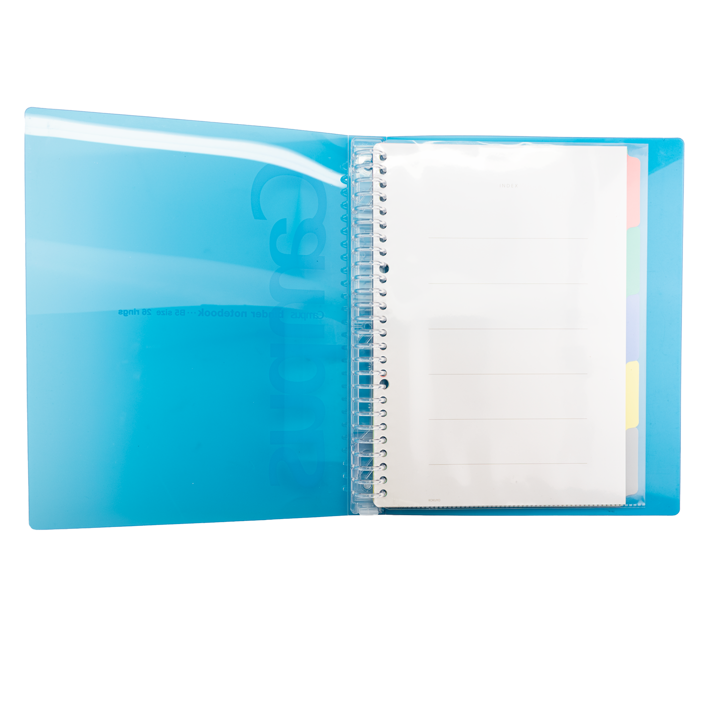 Kokuyo Campus  B5 Binder 26 Ring - Blue