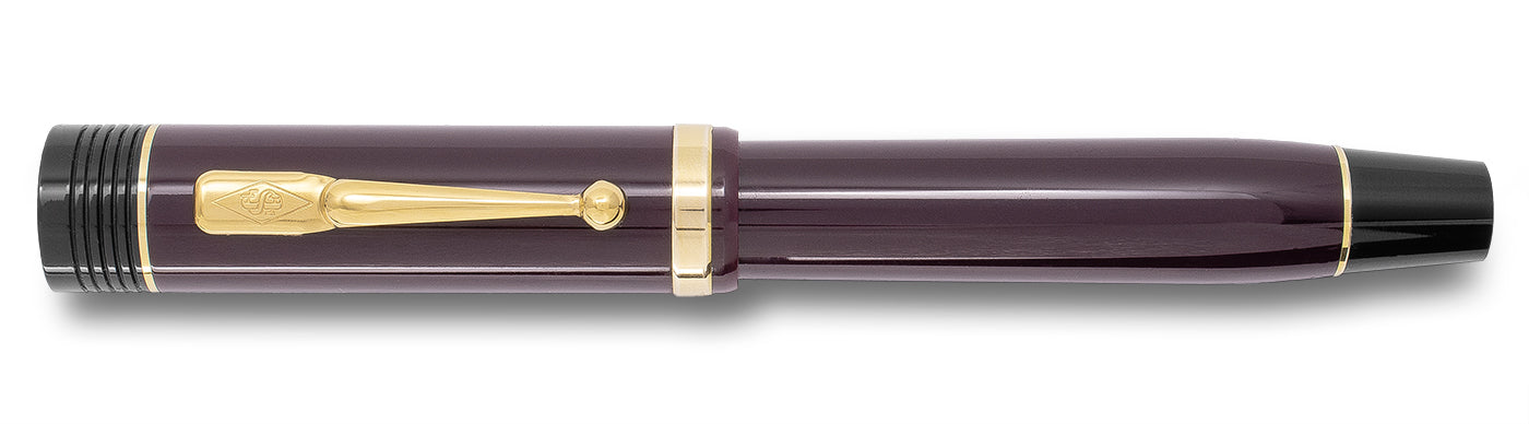 Conway Stewart Churchill - Bordeaux with Gold Trim