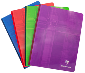 Clairefontaine Classics Side Clothbound Notebook - A5 French Ruled