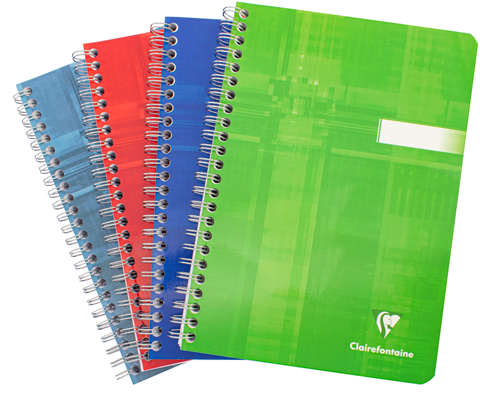 Clairefontaine Classics Side Wirebound Notebook - A5 Lined (90 Sheets)
