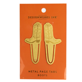 DesignWorks Metal Page Tabs - Boots