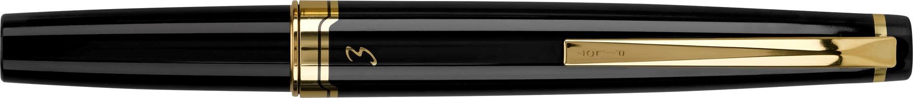 Pilot E95S - Black with Gold Trim Fountain