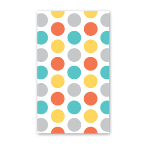 Rock Scissor Paper Mini Card - Blue Polka Dots