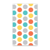 Rock Scissor Paper Mini Card - Blue Polka Dots