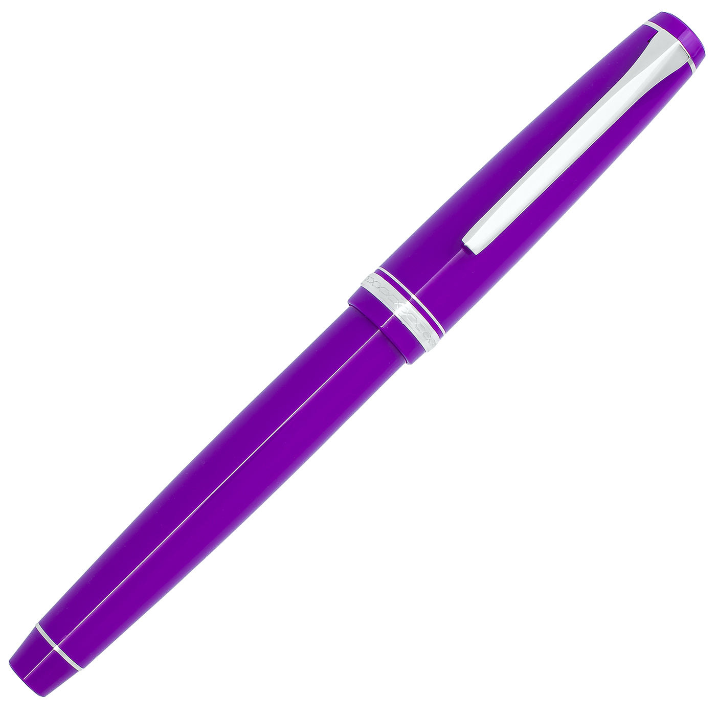 Pilot Falcon Plum Purple with Rhodium Trim