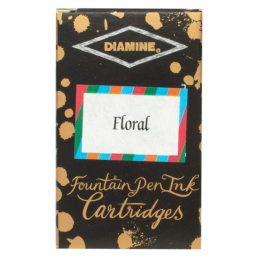 Diamine 20-Pack Cartridge Set - Floral