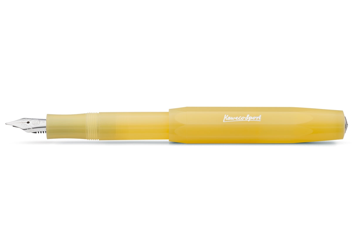 Kaweco Frosted Sport Fountain - Sweet Banana