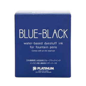 Platinum Dyestuff Blue Black Ink