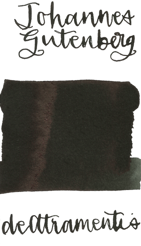 De Atramentis Johannes Gutenberg, Black