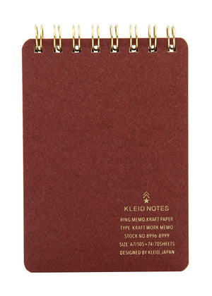 Kleid Kraft Work - A7 Memo Pad