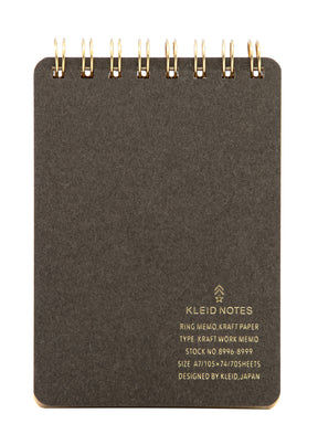 Kleid Kraft Work A7 Memo Pad - Graph
