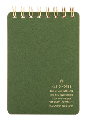 Kleid Kraft Work A7 Memo Pad - Graph