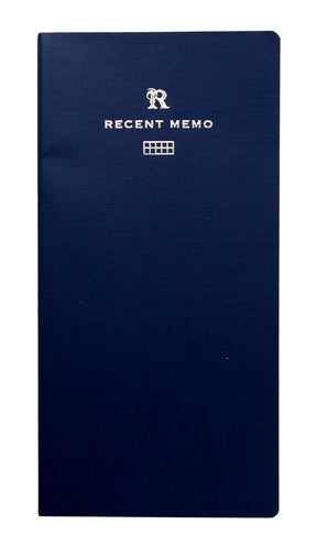 Life Stationery Recent Memo Slim Notebook- Graph