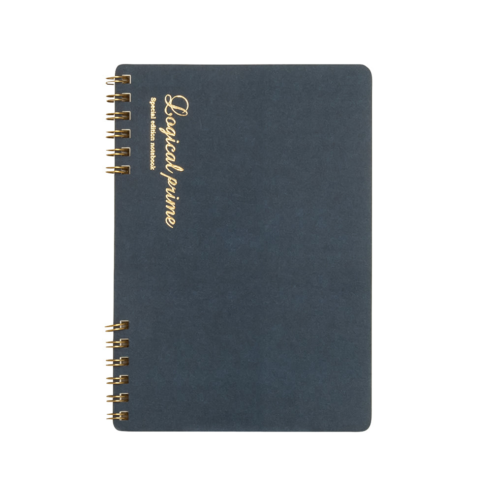 Nakabayashi Logical Prime W-Ring Binding A5 Notebook- 6mm Rule