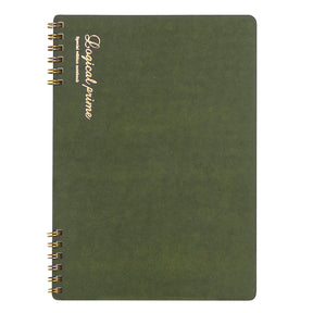 Nakabayashi Logical Prime W-Ring Binding A5 Notebook - 7mm Rule