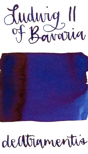 De Atramentis Ludwig II of Bavaria, Royal Blue