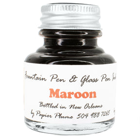 Papier Plume Maroon