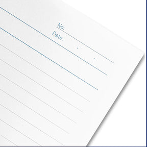 APICA CD B5 Notebook - Black 6.5mm Ruled