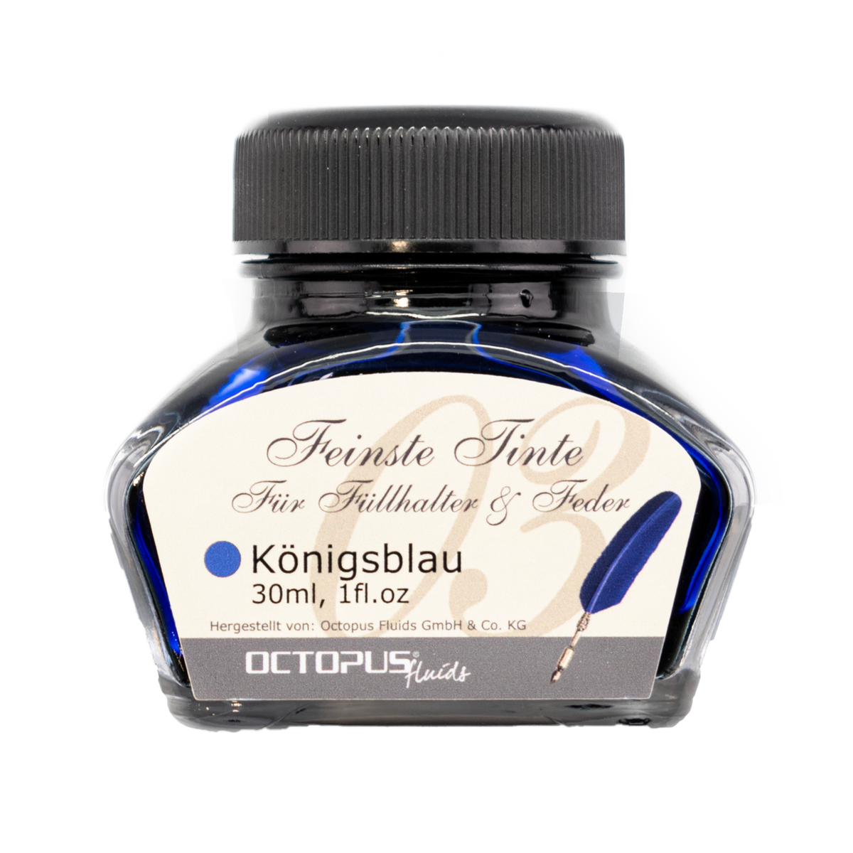 Octopus Konigsblau Royal Blue Ink (erasable)