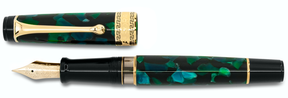 Aurora Optima Auroloide Emerald Green, Gold Trim