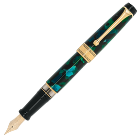 Aurora Optima Auroloide Emerald Green, Gold Trim