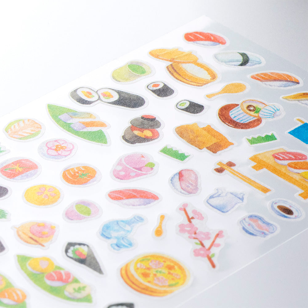 Midori Planner Stickers - Sticker Marché - Sushi