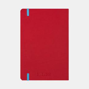 Endless Recorder Notebook Crimson Sky Red