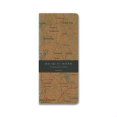 Yamamoto Paper Ro-Biki Note Topographical Map- Blank