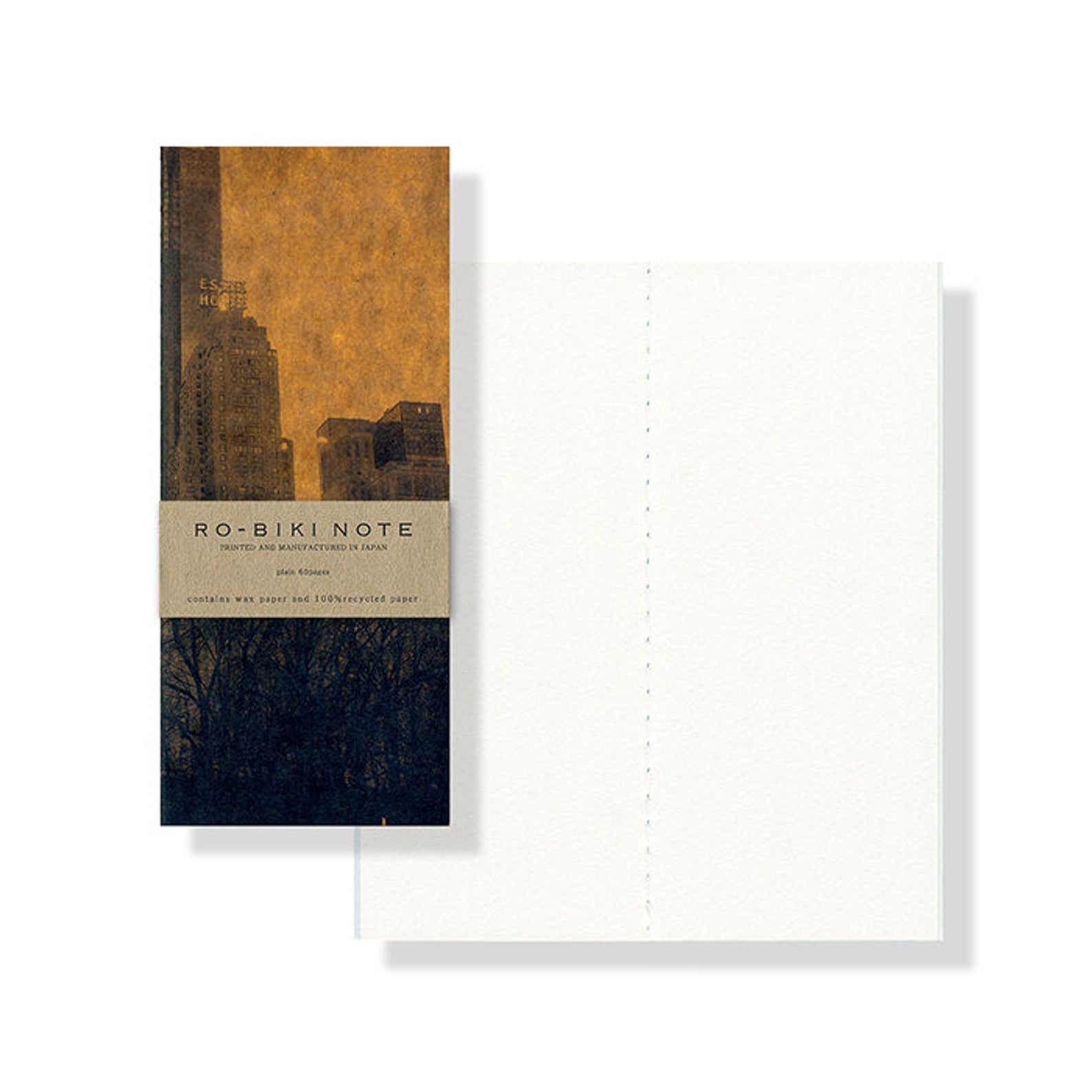 Yamamoto Paper Ro-Biki Note The Park- Blank