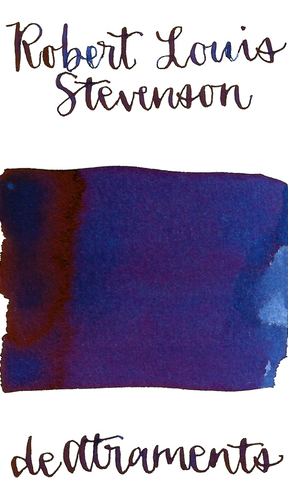 De Atramentis Robert Louis Stevenson, South Sea Blue
