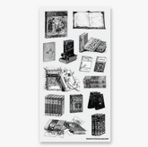 STICKII Sticker Sheet - Antique Library
