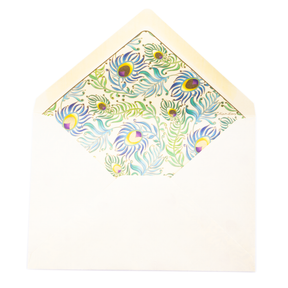 San Lorenzo Card Portfolio Large - Peacock