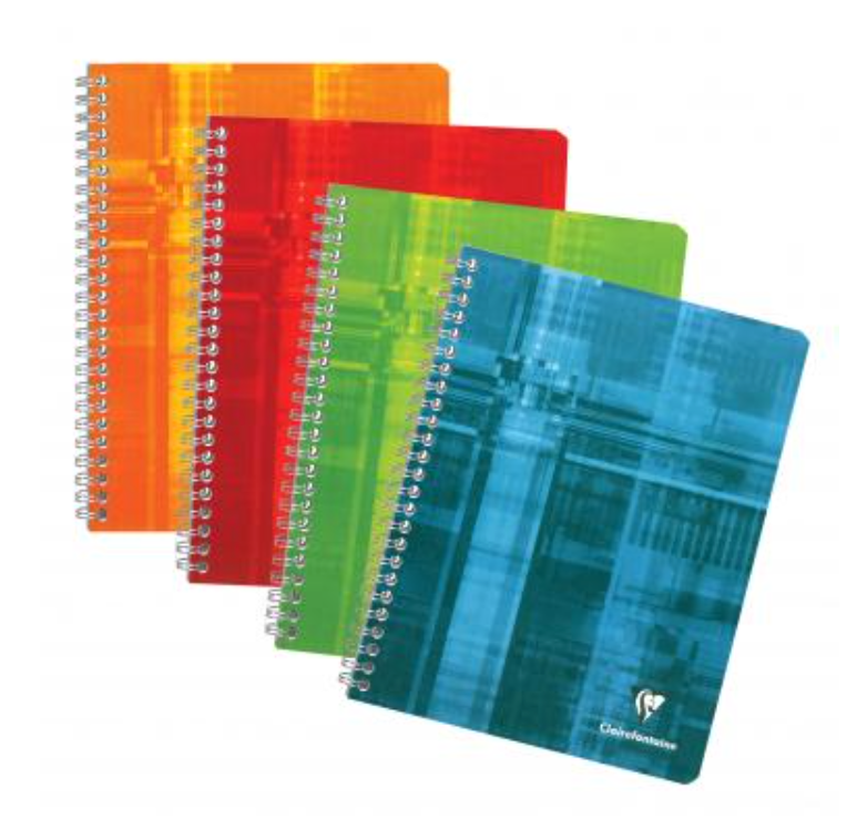 Clairefontaine Classics Side Wirebound Notebook - A4 Graph Multi-Subject