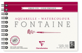 Clairefontaine Fontaine Watercolor Notebook - 300gsm Cold Pressed