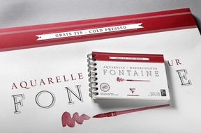 Clairefontaine Fontaine Watercolor Notebook - 300gsm Cold Pressed