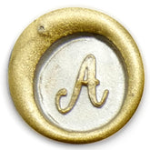 Global Solutions Metal Wax Seal Scroll Handle "Swirl" Letters