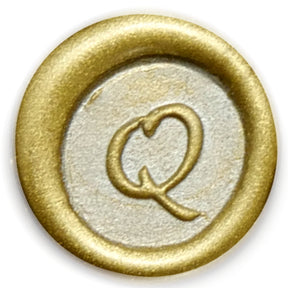 Global Solutions Metal Wax Seal Scroll Handle "Swirl" Letters
