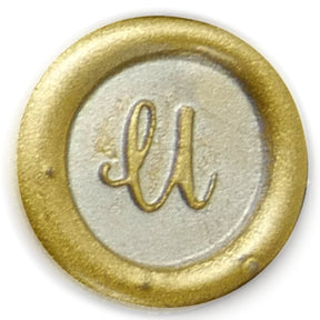 Global Solutions Metal Wax Seal Scroll Handle "Swirl" Letters