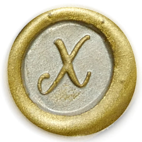 Global Solutions Metal Wax Seal Scroll Handle "Swirl" Letters
