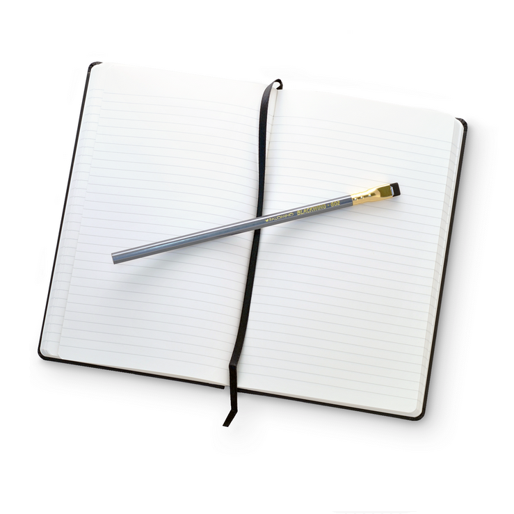 Blackwing Slate Notebook - Medium (A5) Black