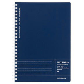 Kokuyo Biz A5 Soft Ring Notebook- Navy