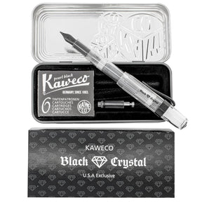 Kaweco Sport Fountain - Black Crystal