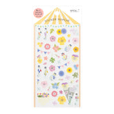 Midori Planner Stickers- Sticker Marché Pressed Flowers