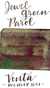 Vinta Inks - Jewel Green Shimmer - Parol 1908