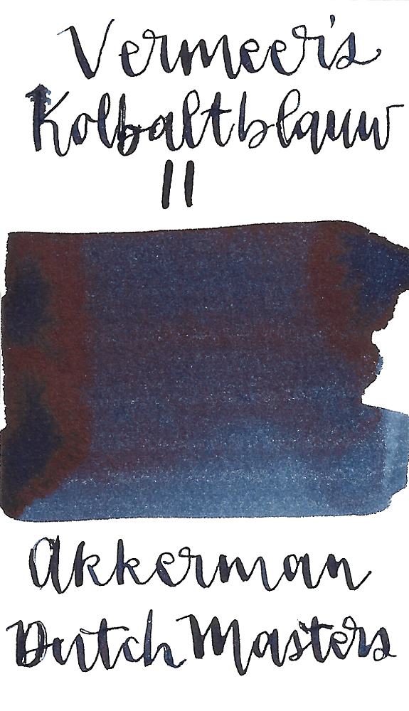 Akkerman Ink Dutch Masters 11 Vermeer's Kobaltblauw "Cobalt Blue"