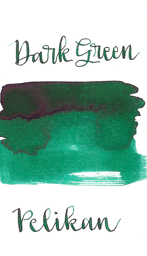 Pelikan 4001 Dunkelgrün/Dark Green Ink