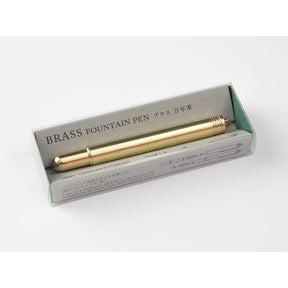 TRAVELER'S COMPANY Solid Brass Fountain Pen