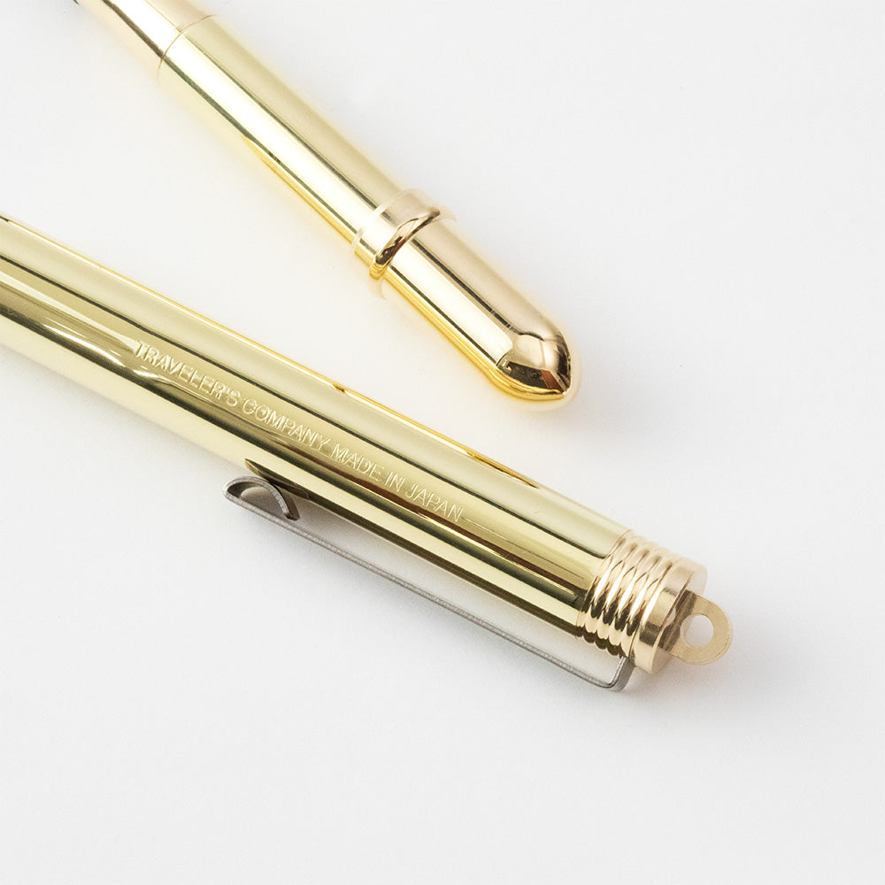 TRAVELER'S COMPANY Solid Brass Fountain Pen