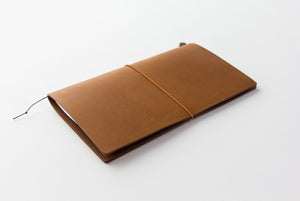 TRAVELER'S COMPANY Regular Sized Leather Notebook Kit - Camel