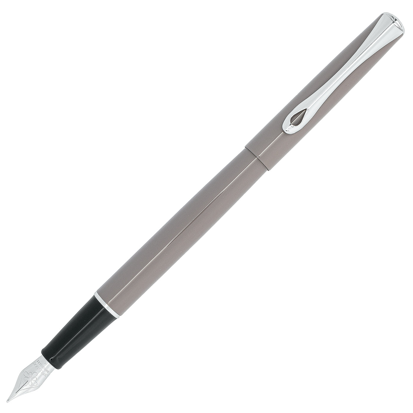 Diplomat Traveller Fountain - Taupe Grey